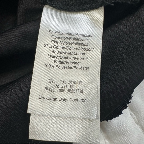 DKNY Elegant Floral Lace Long Sleeve Dress in Purple - Picture 14 of 15